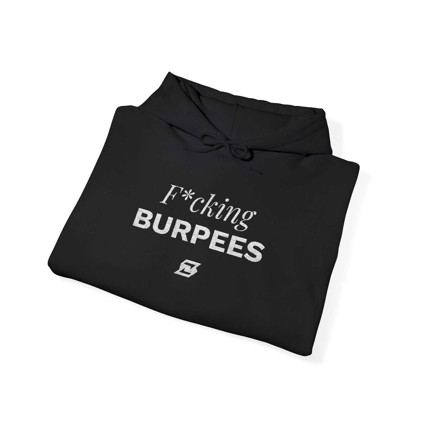 Hoodie unisex brodé « Fucking Burpees »