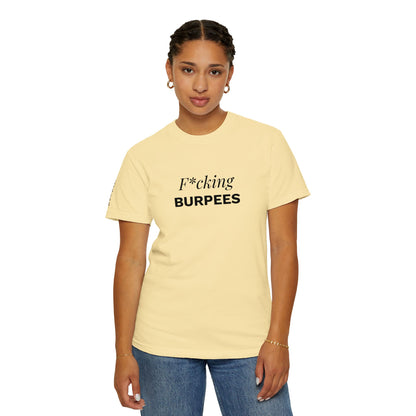T-shirt unisex brodé « F*cking Burpees »