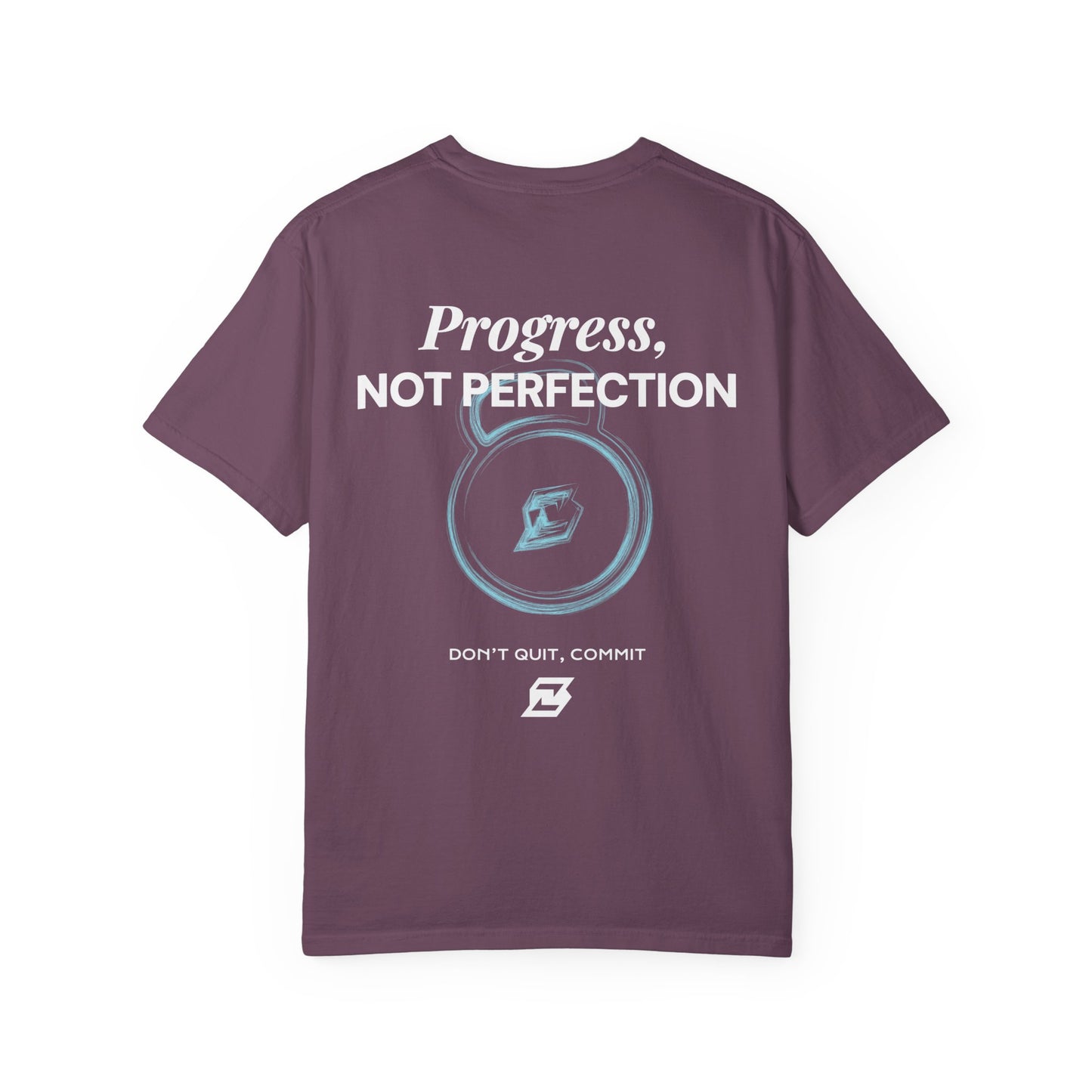 T-shirt unisex Design « Progress not perfection »