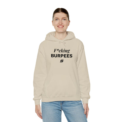 Hoodie unisex brodé « Fucking Burpees »