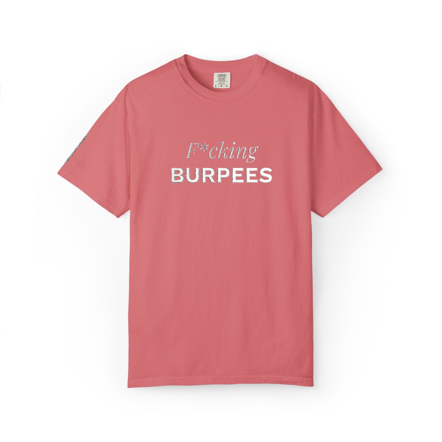 T-shirt unisex brodé « Fucking Burpees »