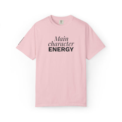 T-shirt unisex brodé « Main Character Energy »