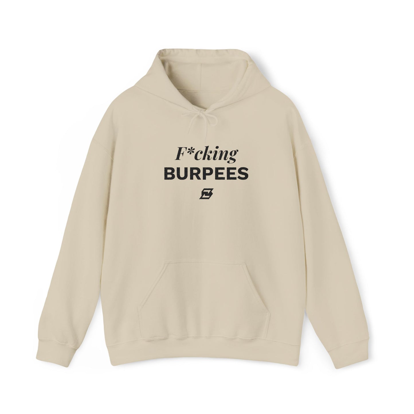 Hoodie unisex brodé « Fucking Burpees »
