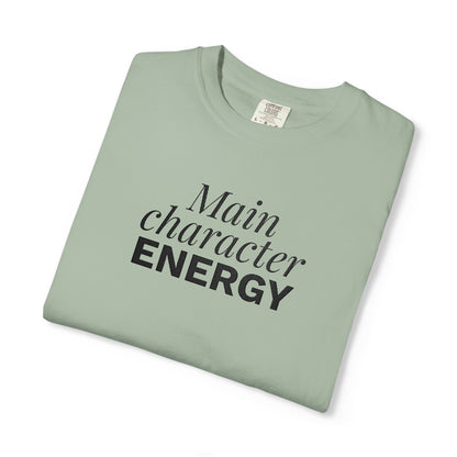 T-shirt unisex brodé « Main Character Energy »