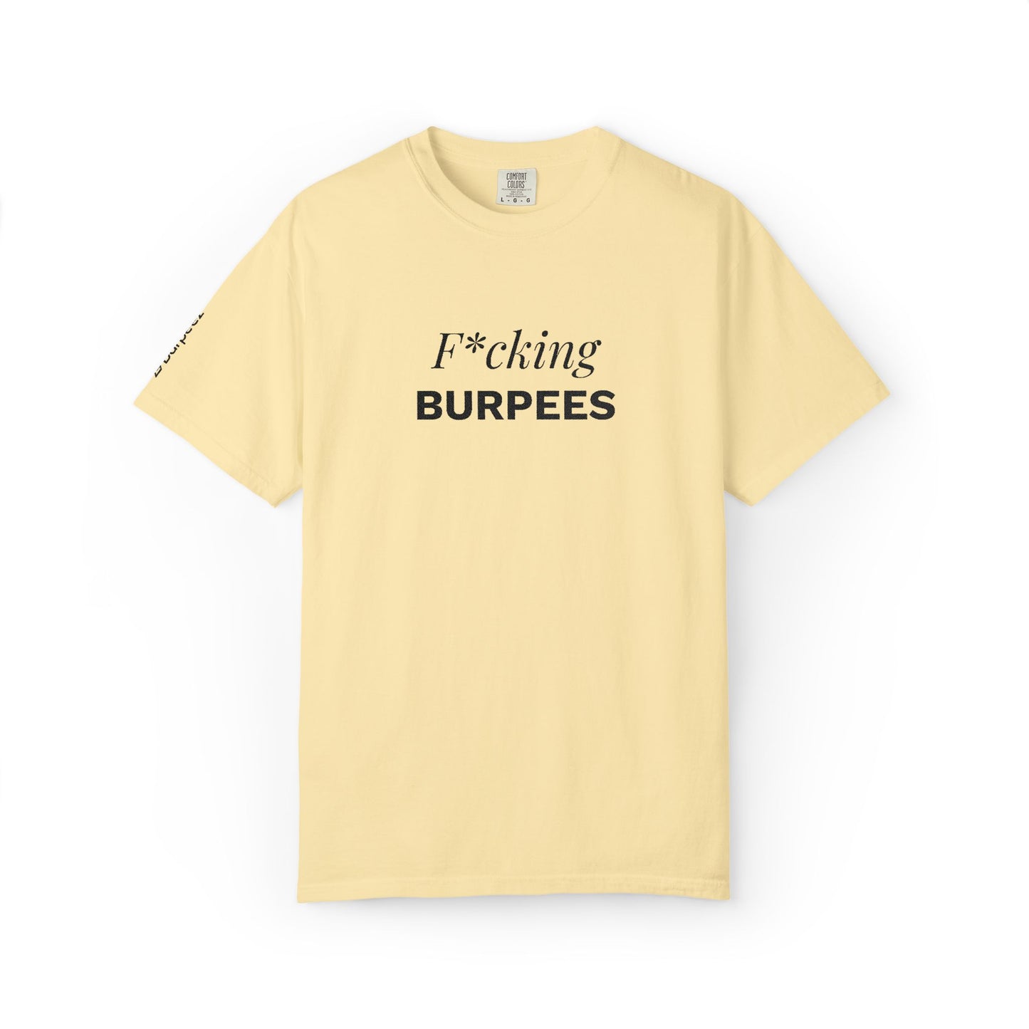 T-shirt unisex brodé « F*cking Burpees »