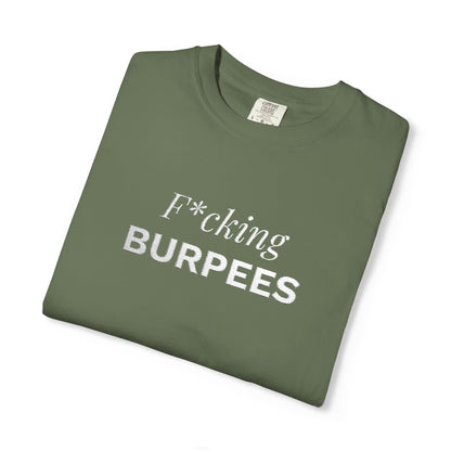T-shirt unisex brodé « Fucking Burpees »