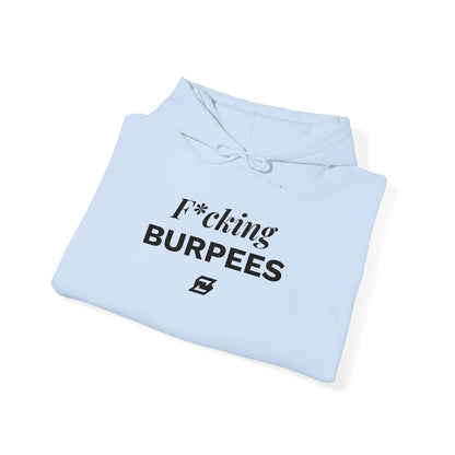 Hoodie unisex brodé « Fucking Burpees »