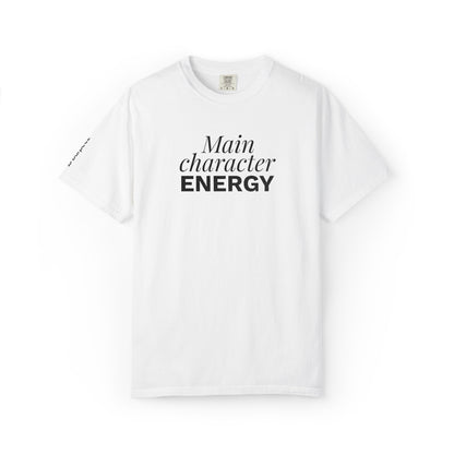 T-shirt unisex brodé « Main Character Energy »