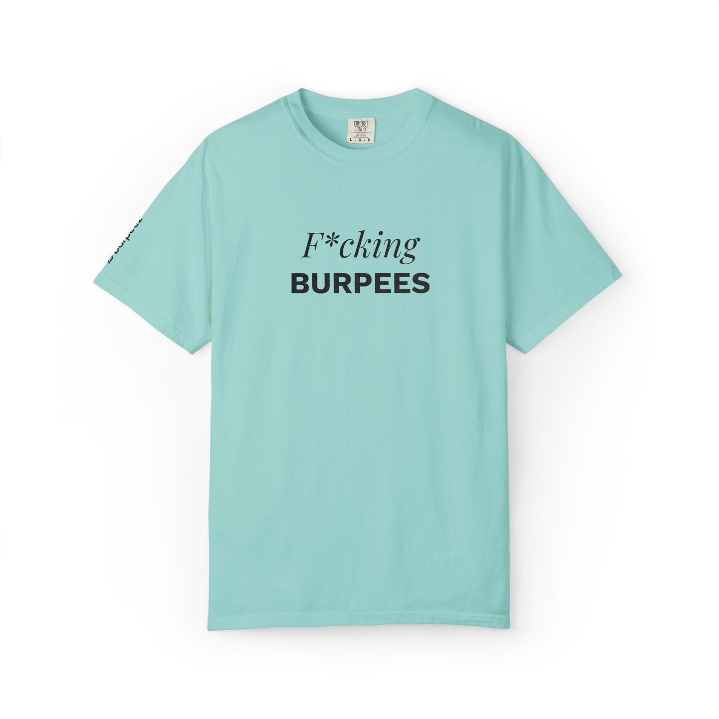 T-shirt unisex brodé « F*cking Burpees »
