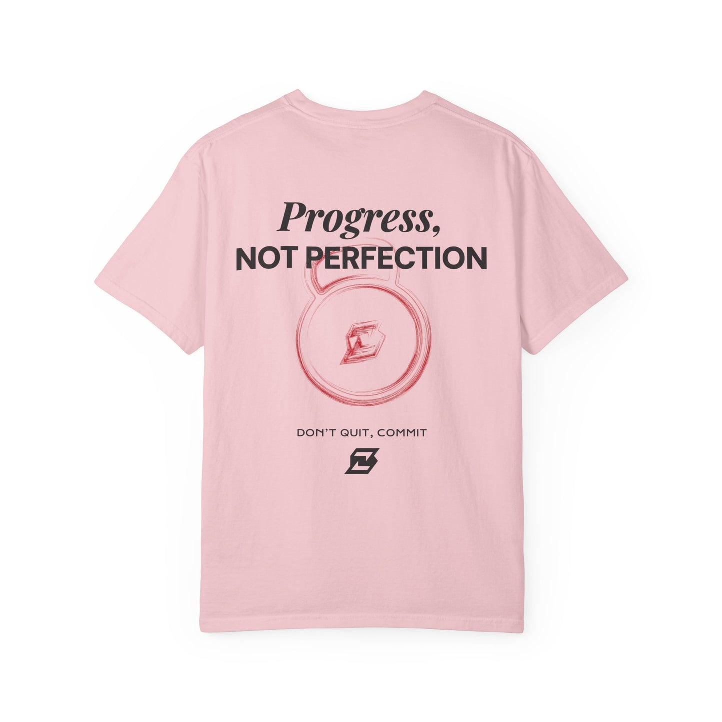 T-shirt unisex Design « Progress not perfection »