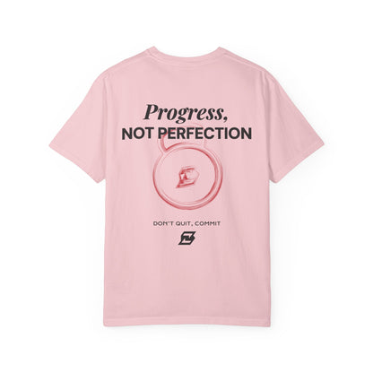 T-shirt unisex Design « Progress not perfection »