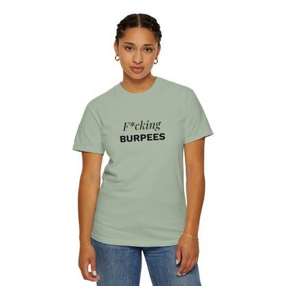 T-shirt unisex brodé « F*cking Burpees »