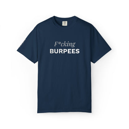 T-shirt unisex brodé « Fucking Burpees »