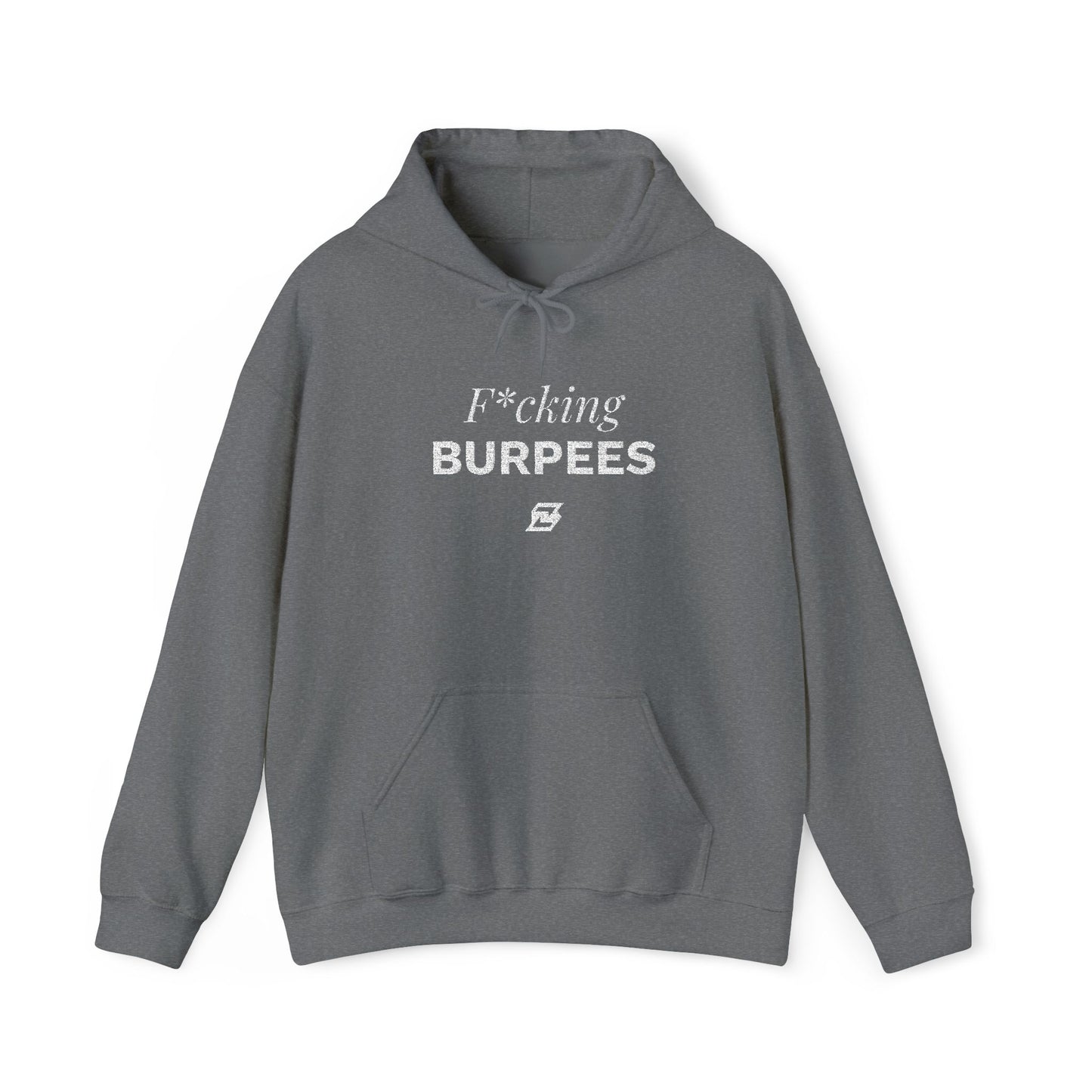 Hoodie unisex brodé « Fucking Burpees »