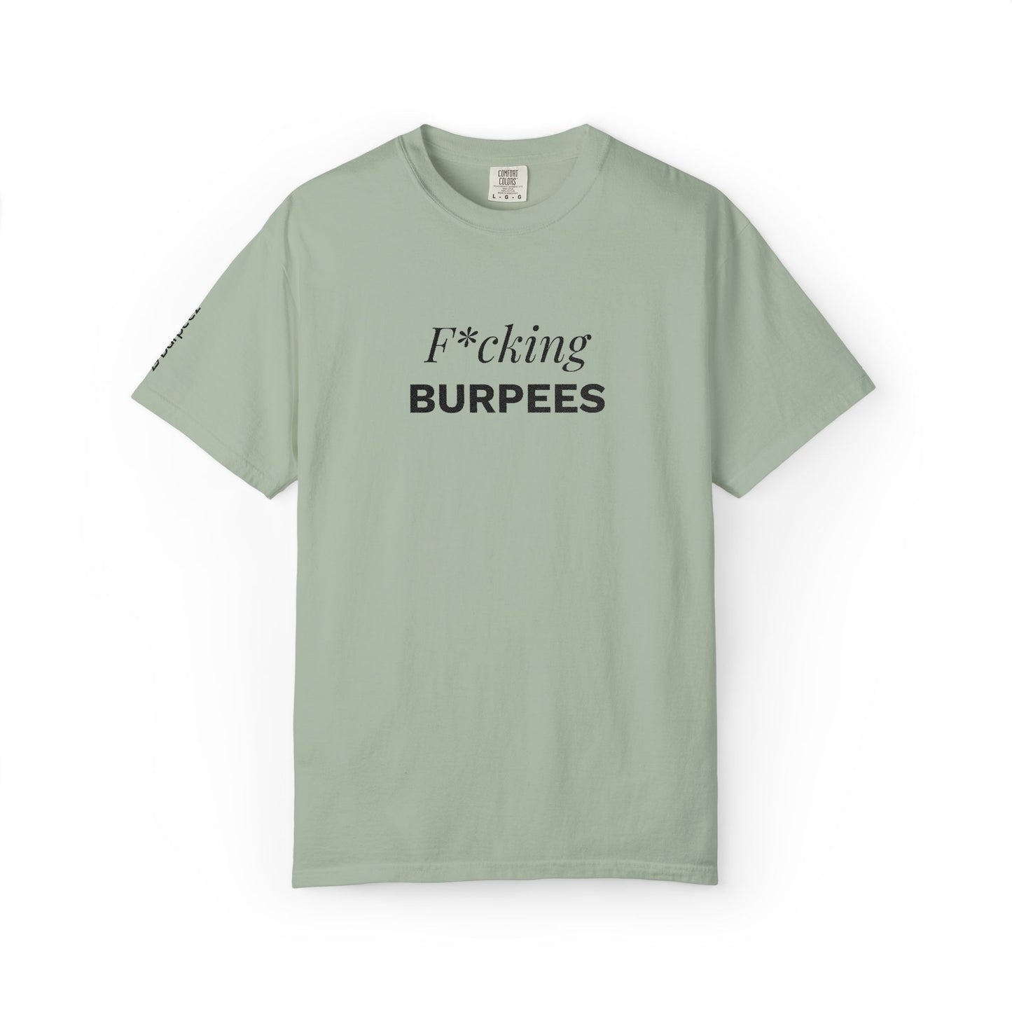 T-shirt unisex brodé « F*cking Burpees »