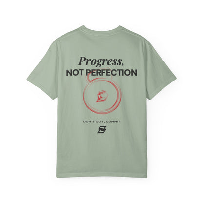 T-shirt unisex Design « Progress not perfection »