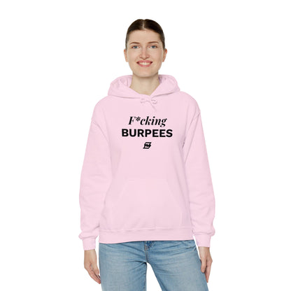Hoodie unisex brodé « Fucking Burpees »