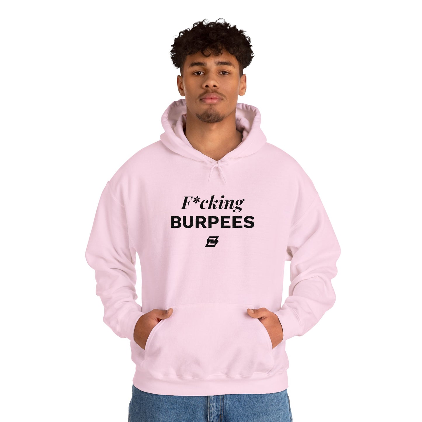 Hoodie unisex brodé « Fucking Burpees »