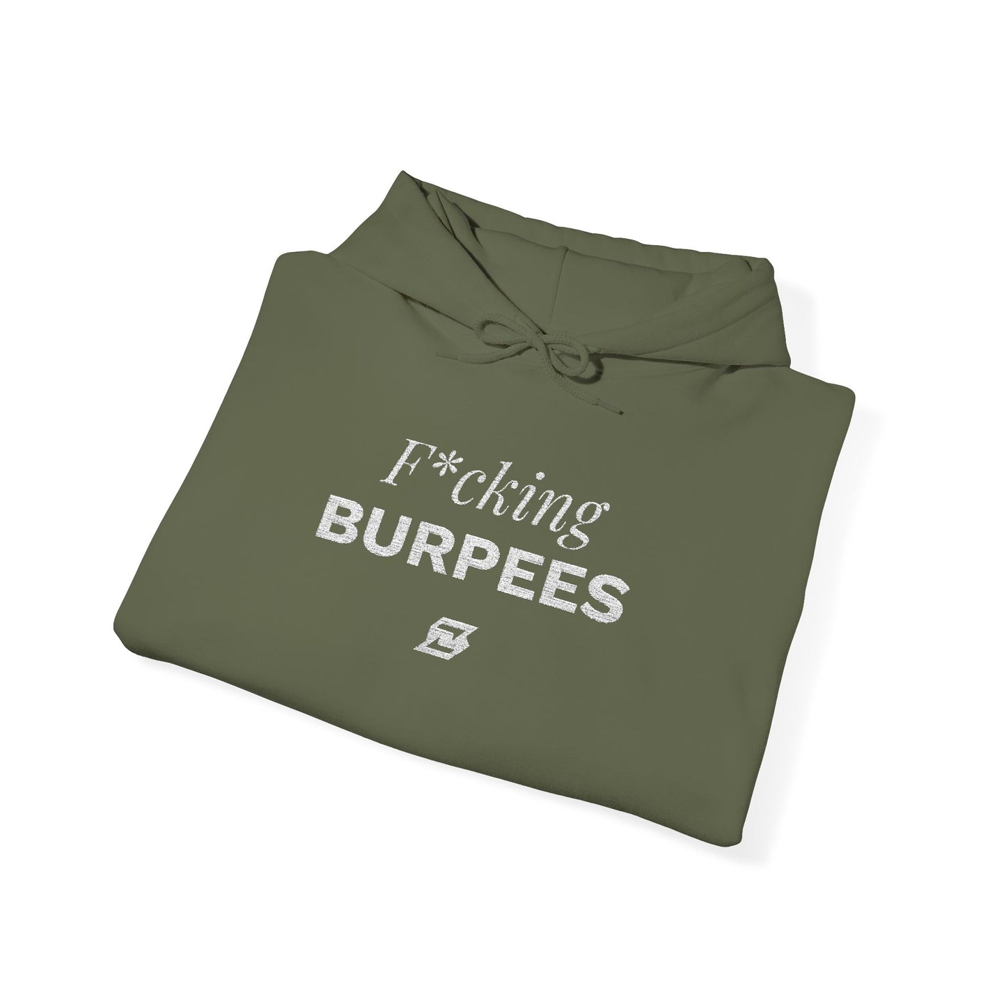 Hoodie unisex brodé « Fucking Burpees »