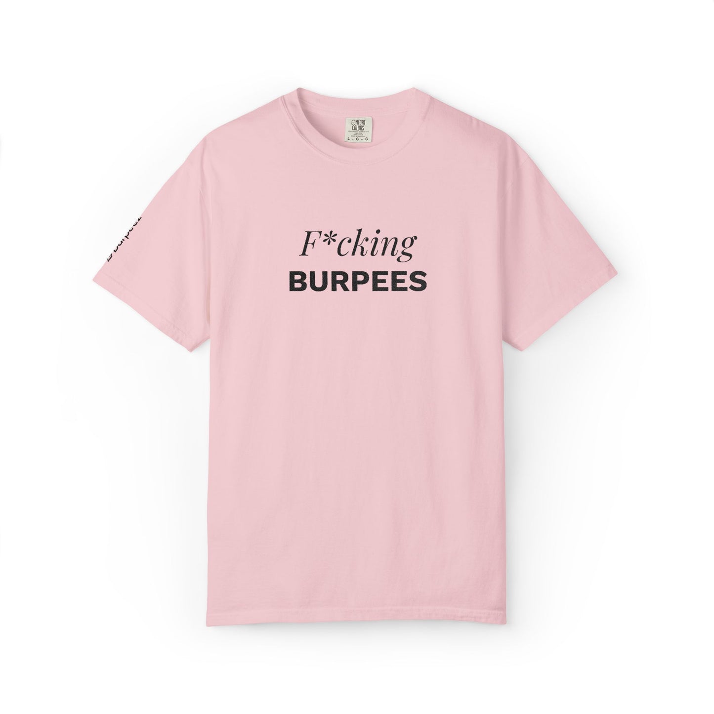 T-shirt unisex brodé « F*cking Burpees »