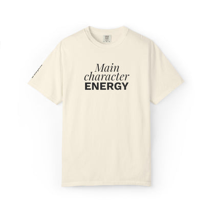 T-shirt unisex brodé « Main Character Energy »