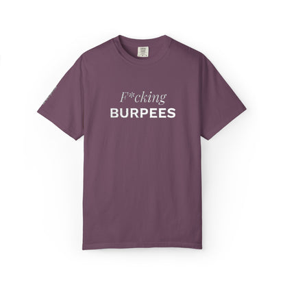 T-shirt unisex brodé « Fucking Burpees »