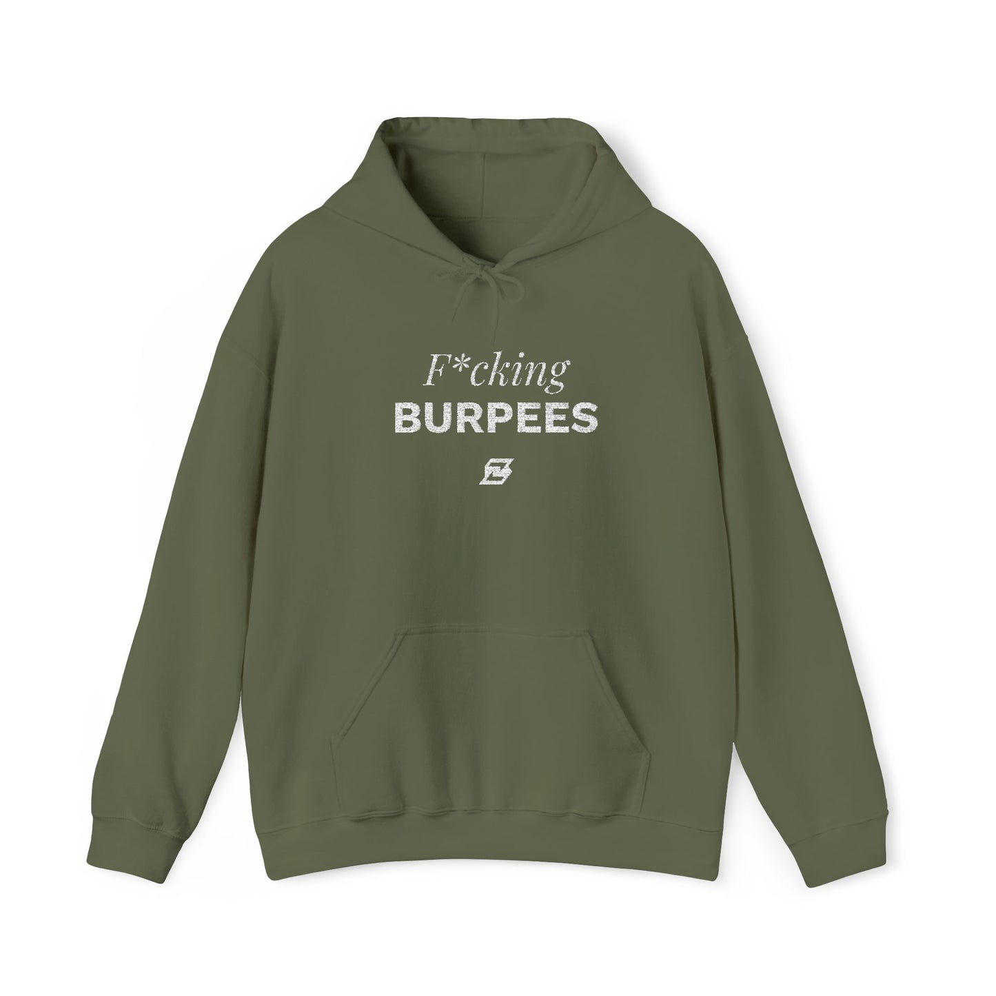 Hoodie unisex brodé « Fucking Burpees »