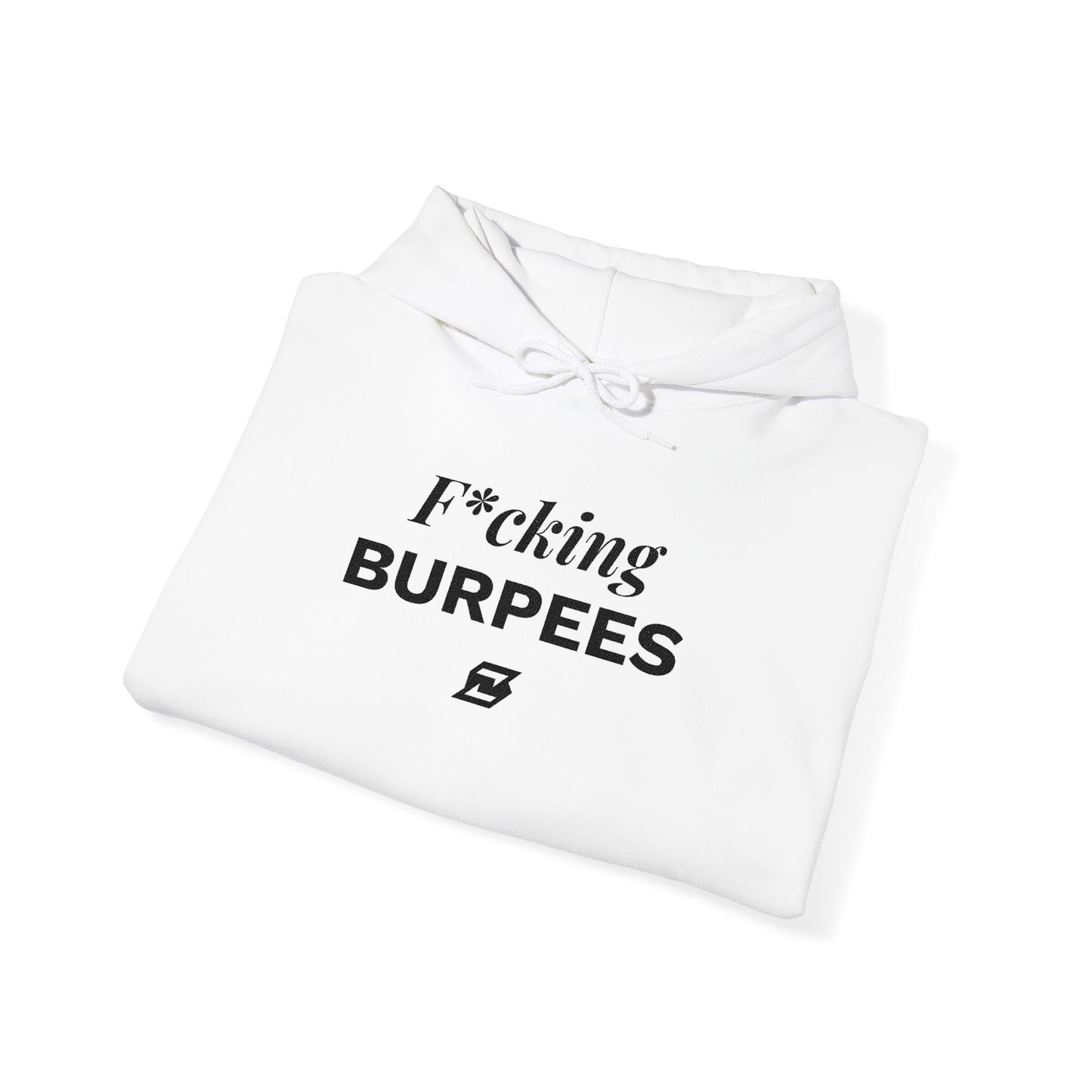 Hoodie unisex brodé « Fucking Burpees »