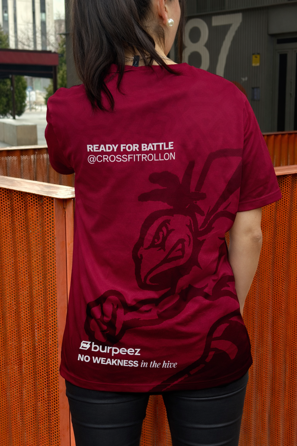 T-shirt Burpeez x CrossFit Rollon – Ready For Battle
